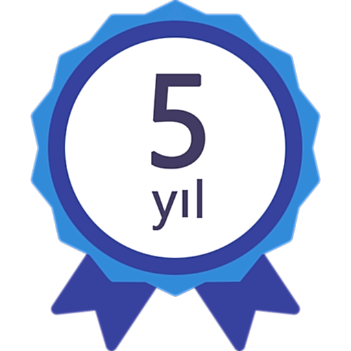5 yil garanti
